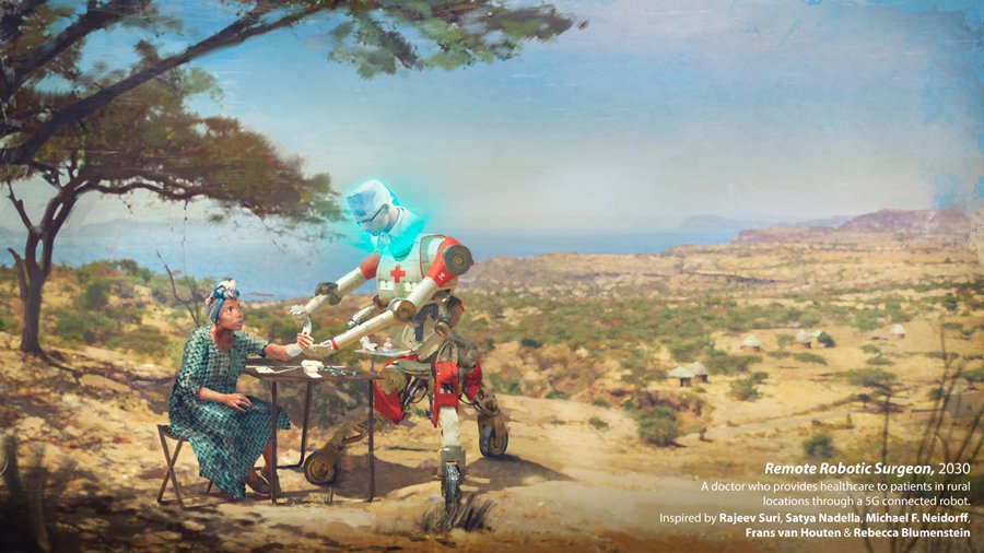 Remote Robotic Surgean